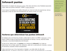 Tablet Screenshot of infonavitpuntos.org.mx